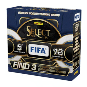 2023/24 Panini Select FIFA Soccer Hobby 12 Box Case